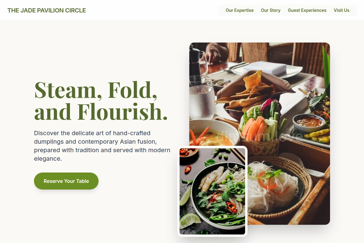 Artisan Fold Asian Fusion Food