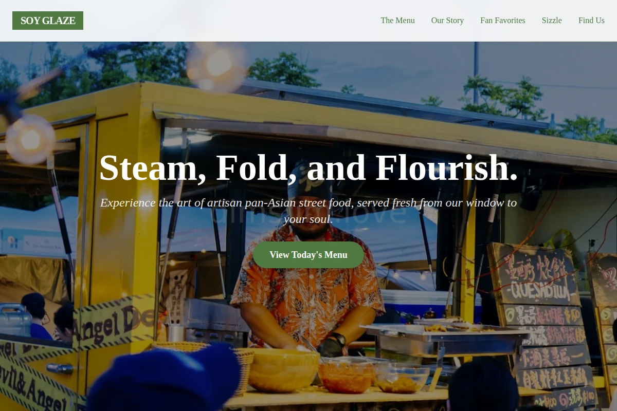 Soy Glaze Food Truck